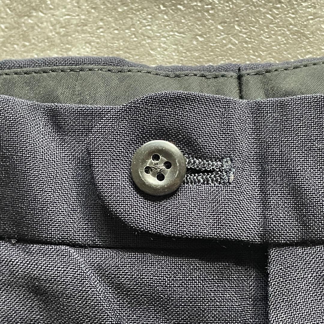 90s Dior モヘアレーヨン混 ブラックスラックス【W33】