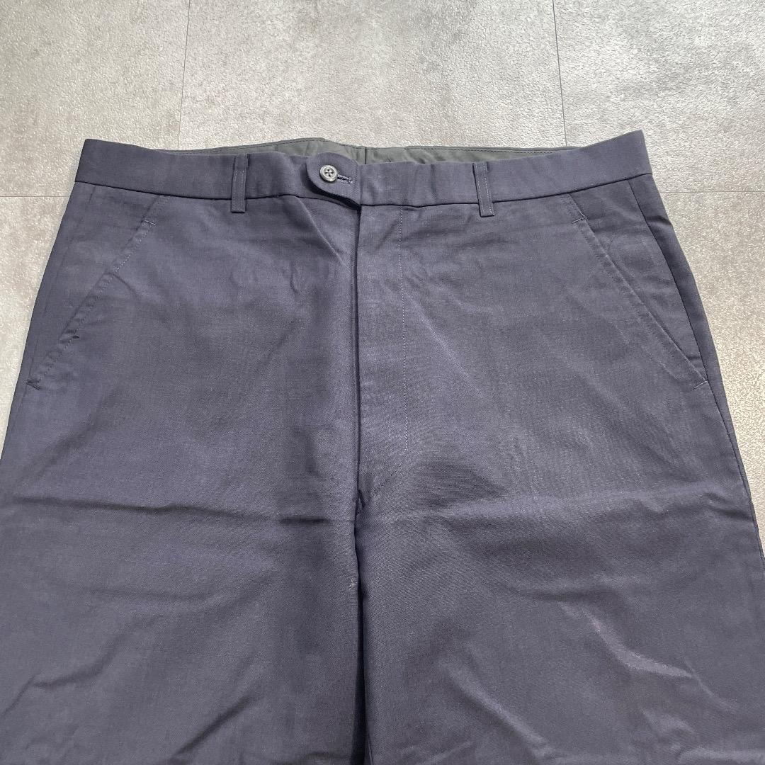 90s Dior モヘアレーヨン混 ブラックスラックス【W33】