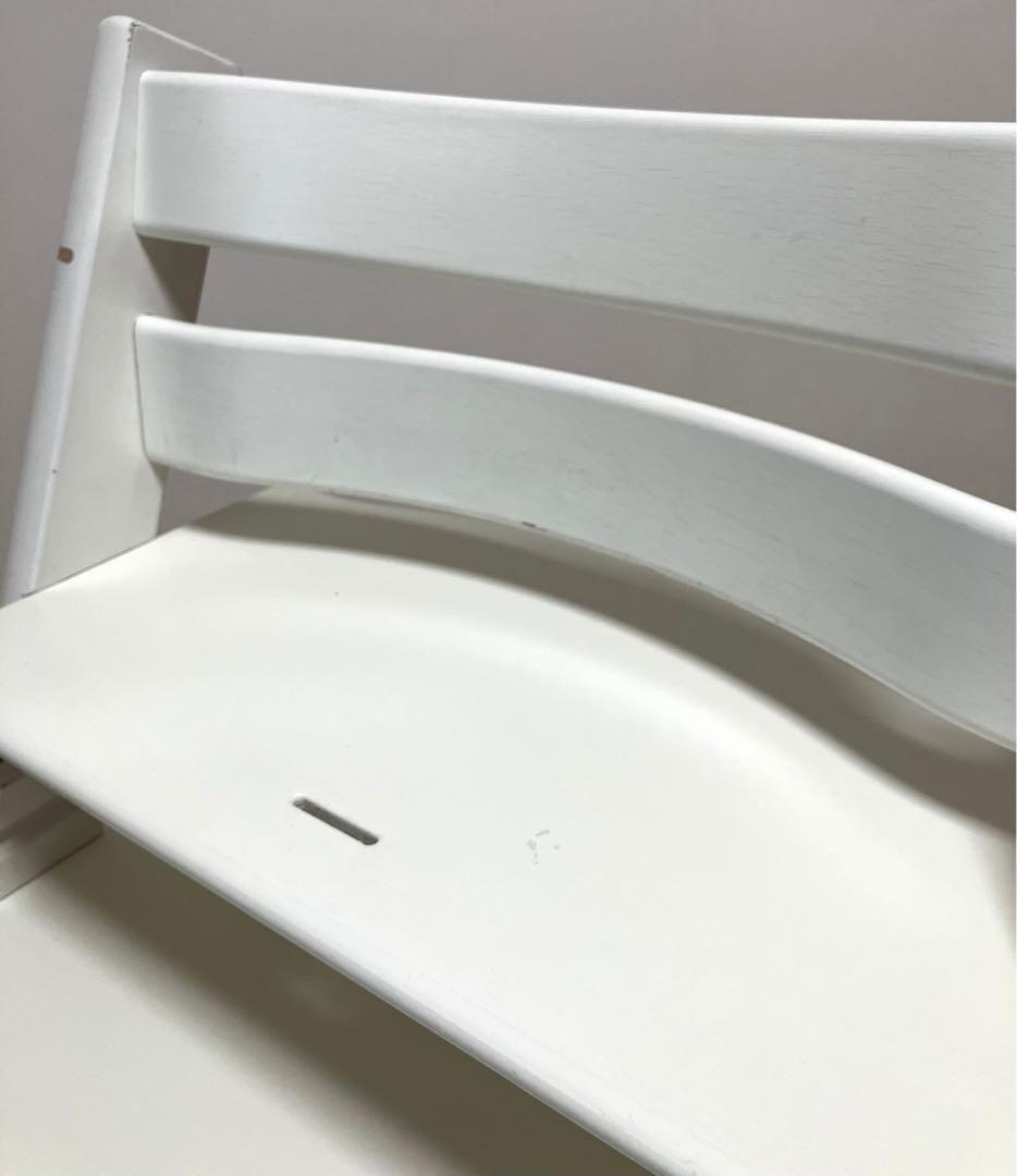 送料無料 ベビーガード 延長グライダー付き ストッケ トリップトラップ ホワイト