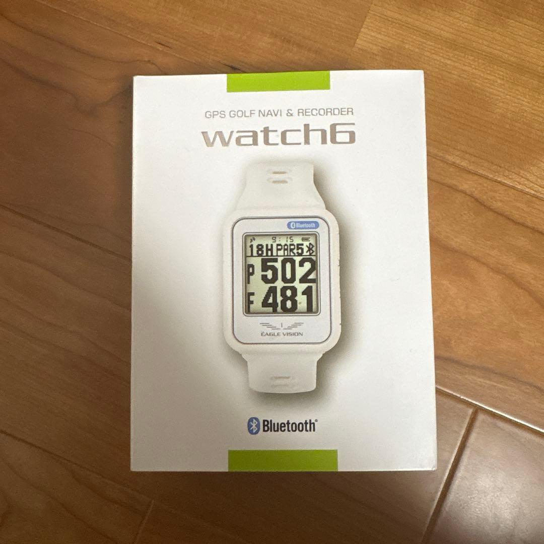 アサヒゴルフEAGLE VISION watch6 ホワイト　ev-236wh