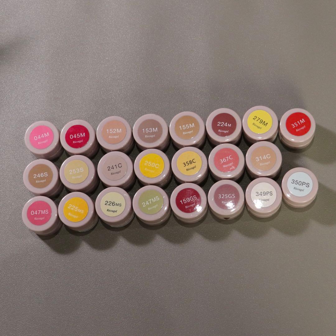 shielリッカジェル　ネイルカラーセット