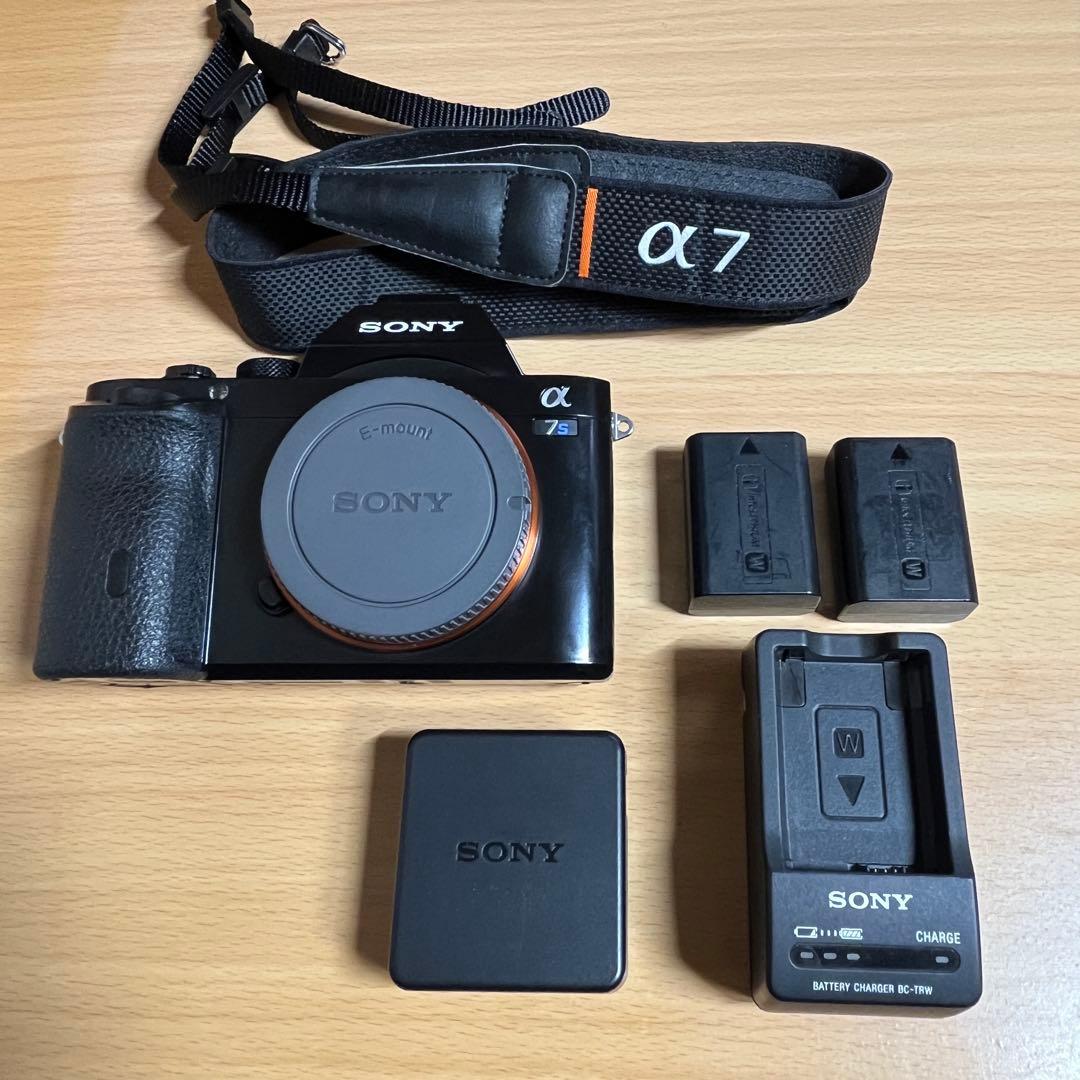 ショット回数1045回。SONY α7S 本体。