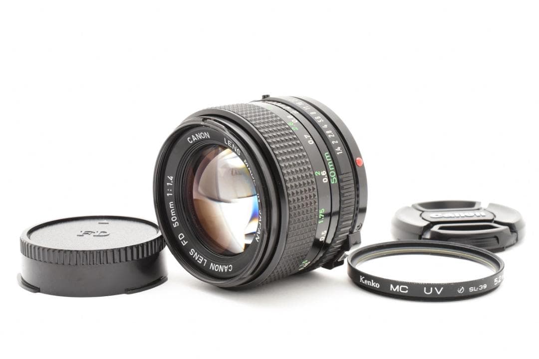 超美品 CANON キャノン NEW FD 50㎜ f1.4 M627