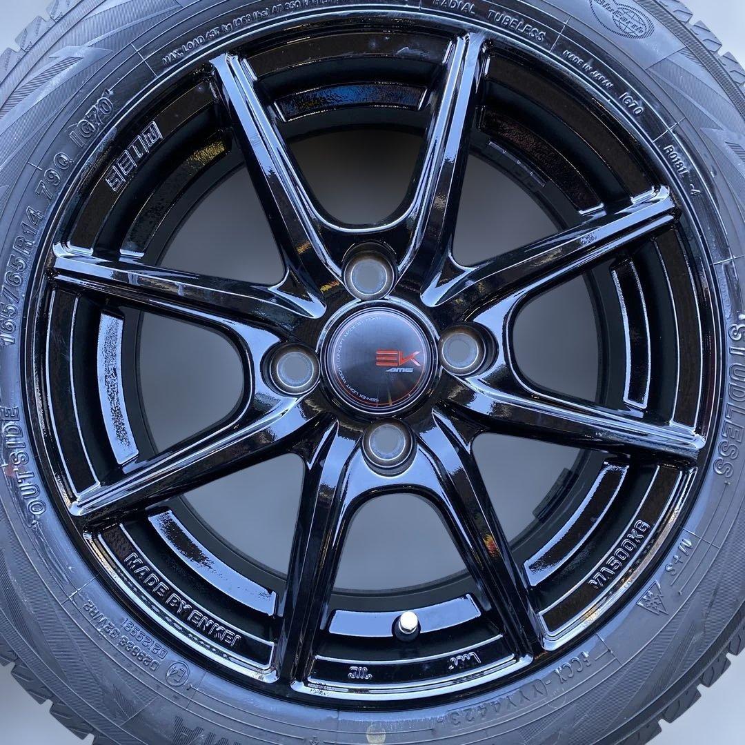 中古バリ溝‼️ヨコハマスタッドレスセット165/65R14 タンク、ルーミー