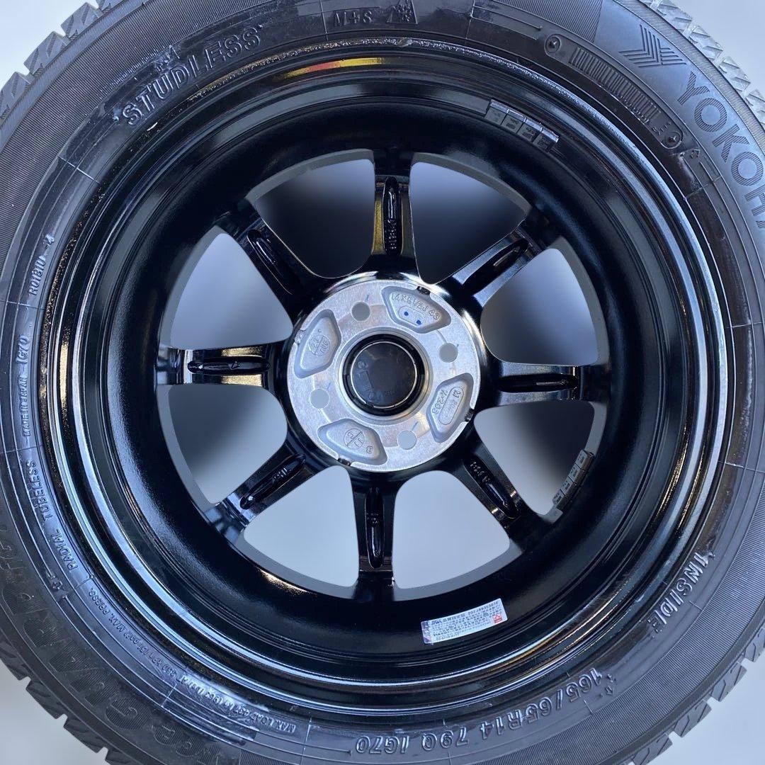 中古バリ溝‼️ヨコハマスタッドレスセット165/65R14 タンク、ルーミー