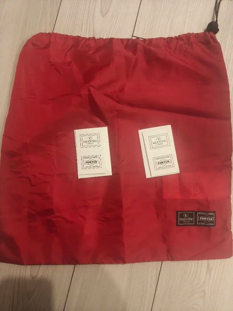 VALENTINO PORTER バーガンディ バッグ