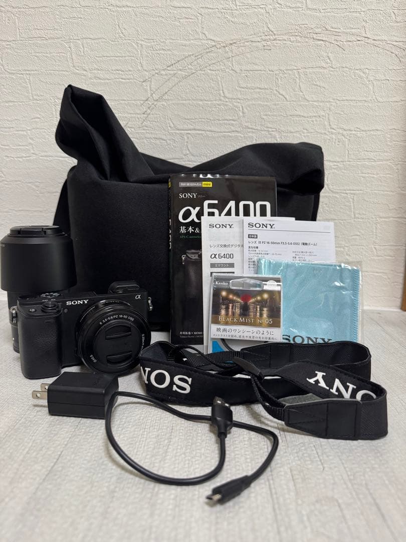 あさみ　α6400 a6400ミラーレスカメラ ダブルズームキット
