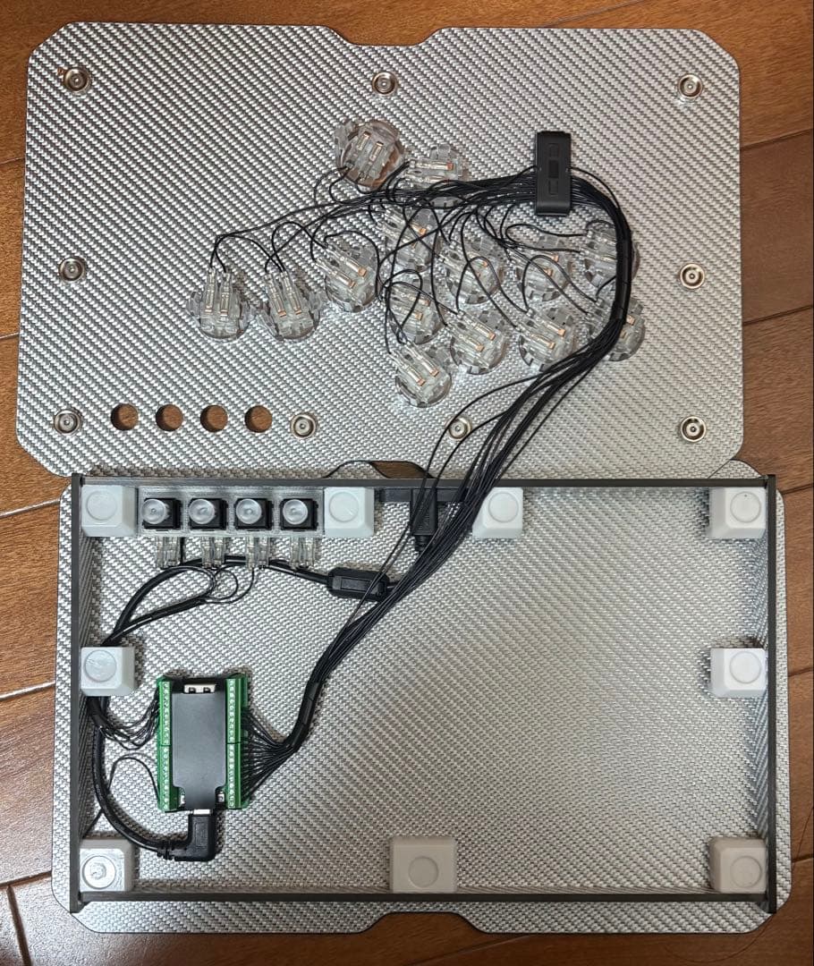 PUNKWORKSHOP MiniBOX CARBON シルバー　レバーレス