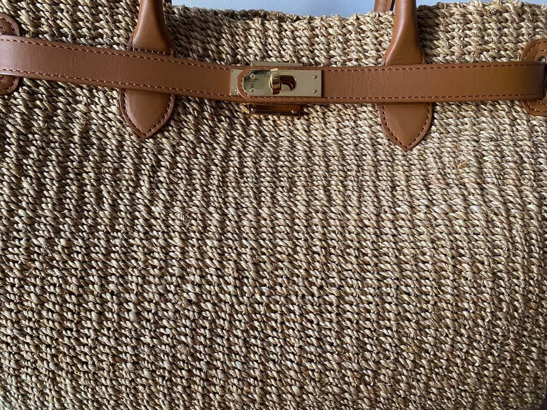 COTTO/ABACAカゴバッグ