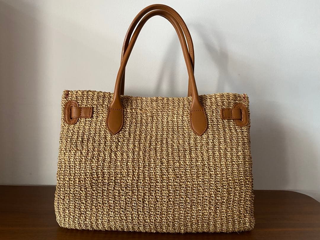 COTTO/ABACAカゴバッグ