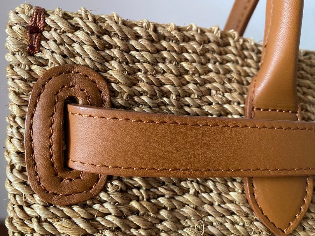 COTTO/ABACAカゴバッグ