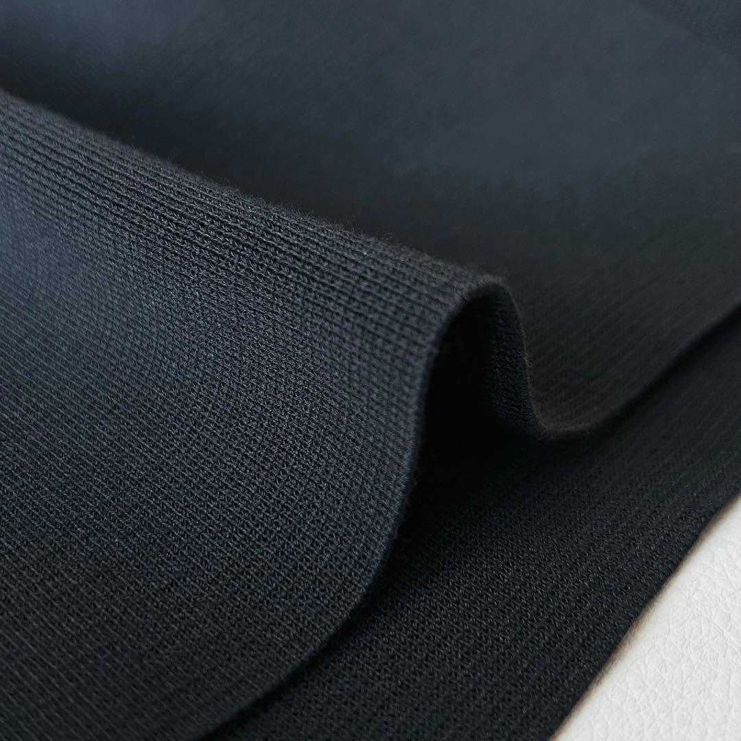 3036yトラディショナルウェザーウェア 金ボタンニットジャケット 紺 S