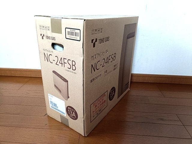 新品 TOHO GAS ガスファンヒーター NC-24FSB 都市ガス 13A