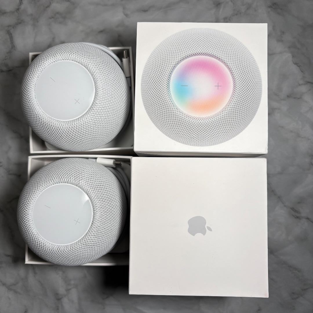 Apple  pod mini アップル ホームポッド ミニ 2個セット