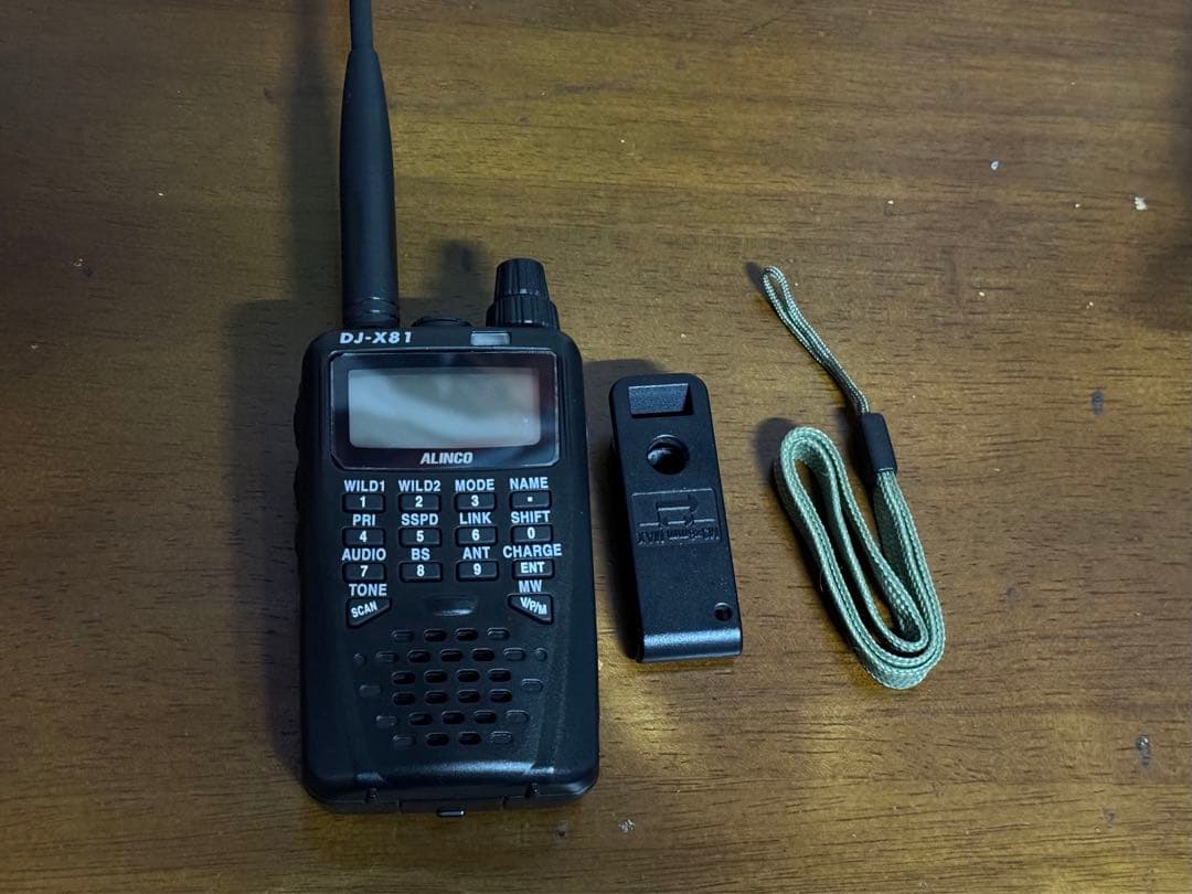 受信機 ALINCO DJ-X81A