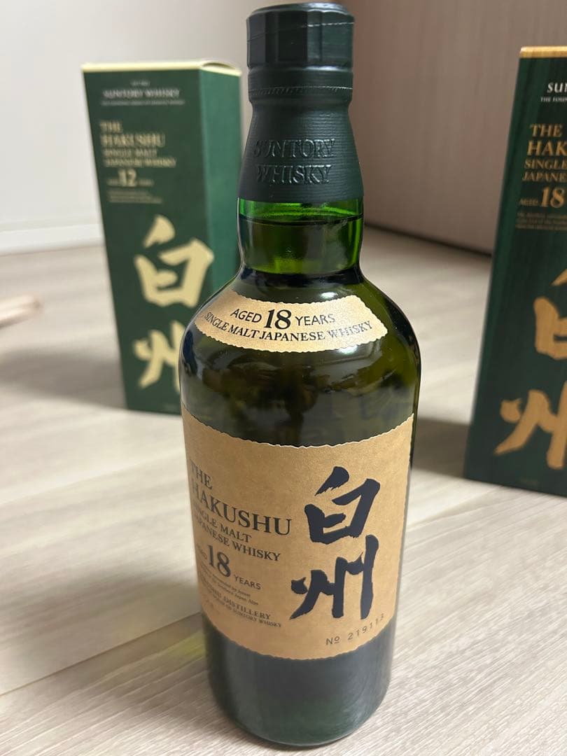 SUNTORY 白州18年 12年セット