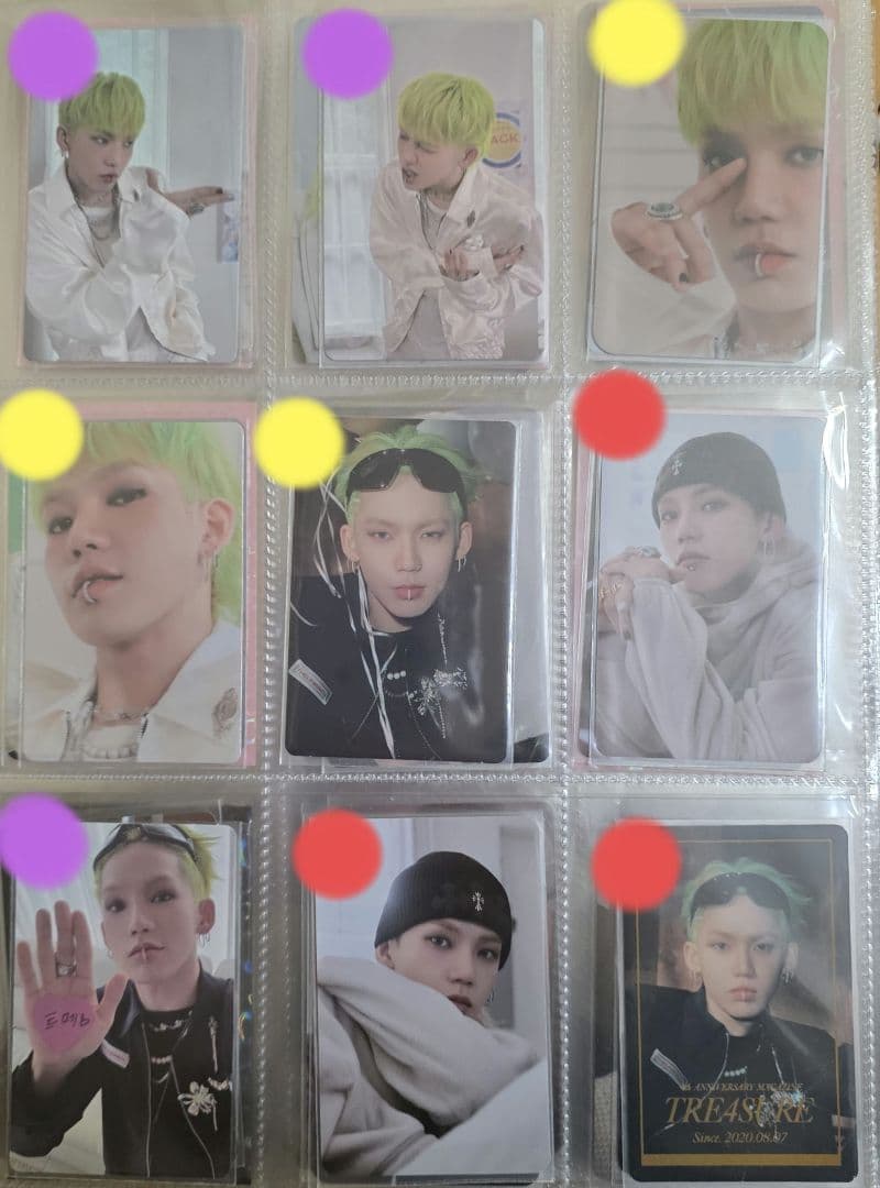 TREASURE ヒョンソク　トレカ　64枚セット