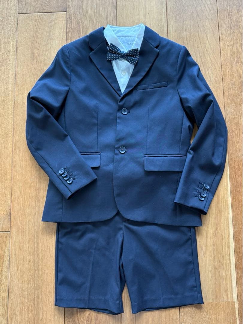 ZARA 134 セットアップ スーツ 4点セット 卒入セレモニー ボーイズ