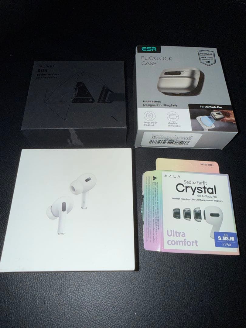 AirPods pro2 (usb-c)＋ケース2個＋イヤーピース