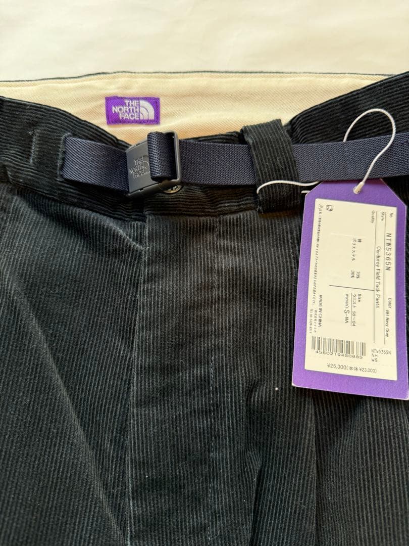 新品未使用ザノースフェイスパープルレーベルナナミカコーデュロイパンツWsサイズS
