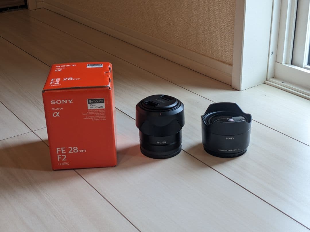 SONY FE 28mm F2 （ワイドコン SEL075UWC）