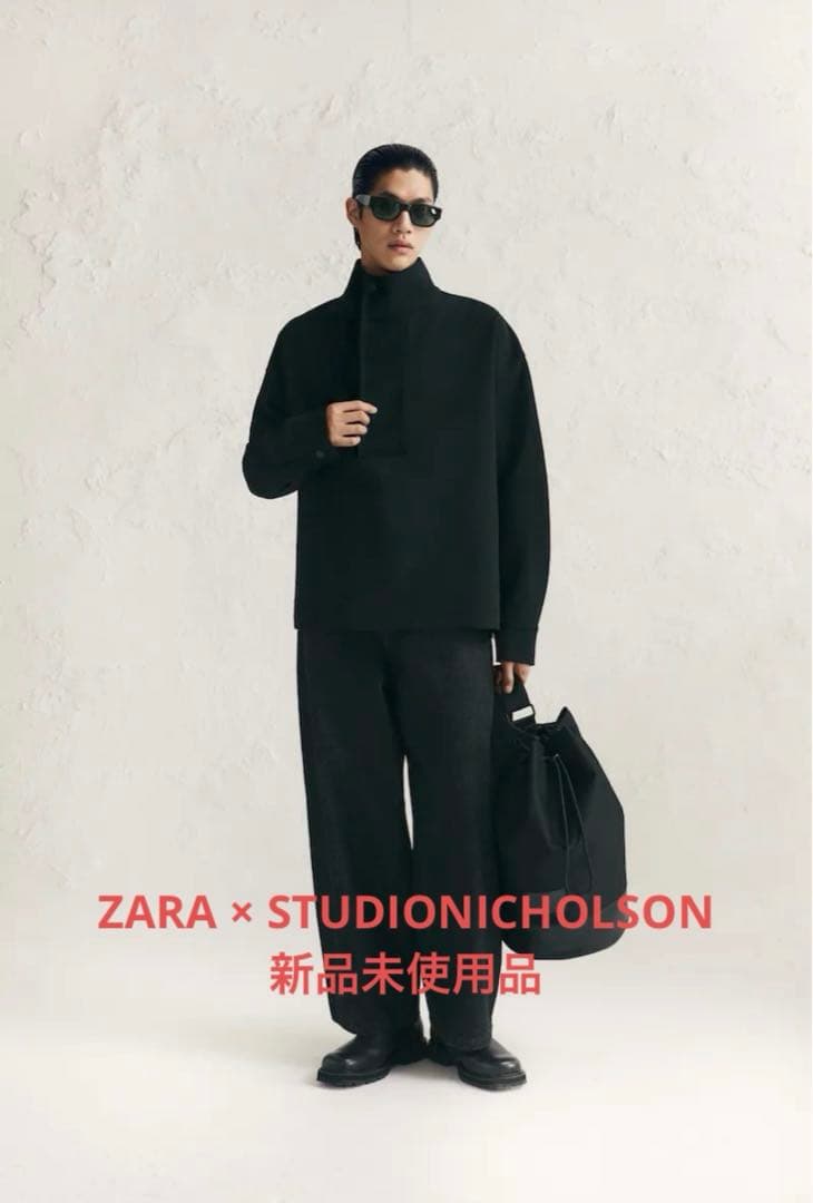ZARA × STUDIONICHOLSON カンガルーポケットシャツジャケット