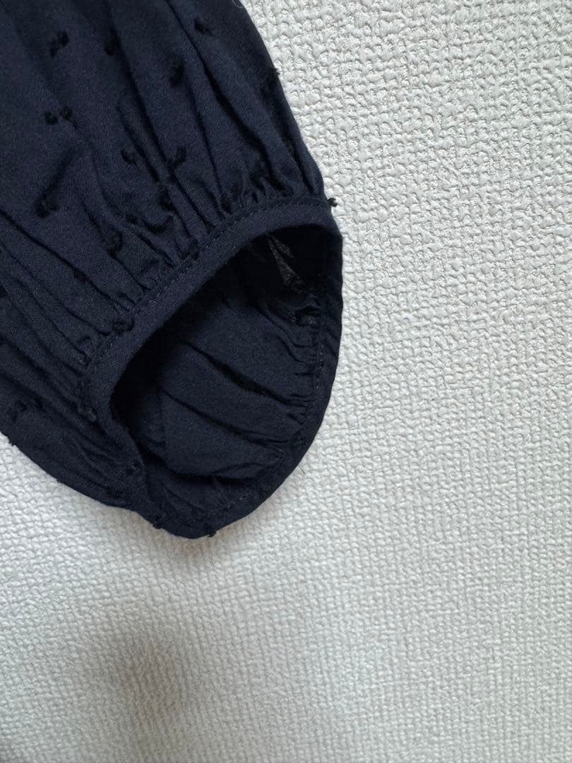 Uhr ウーア　ドットボリュームチュニック　ミニワンピース