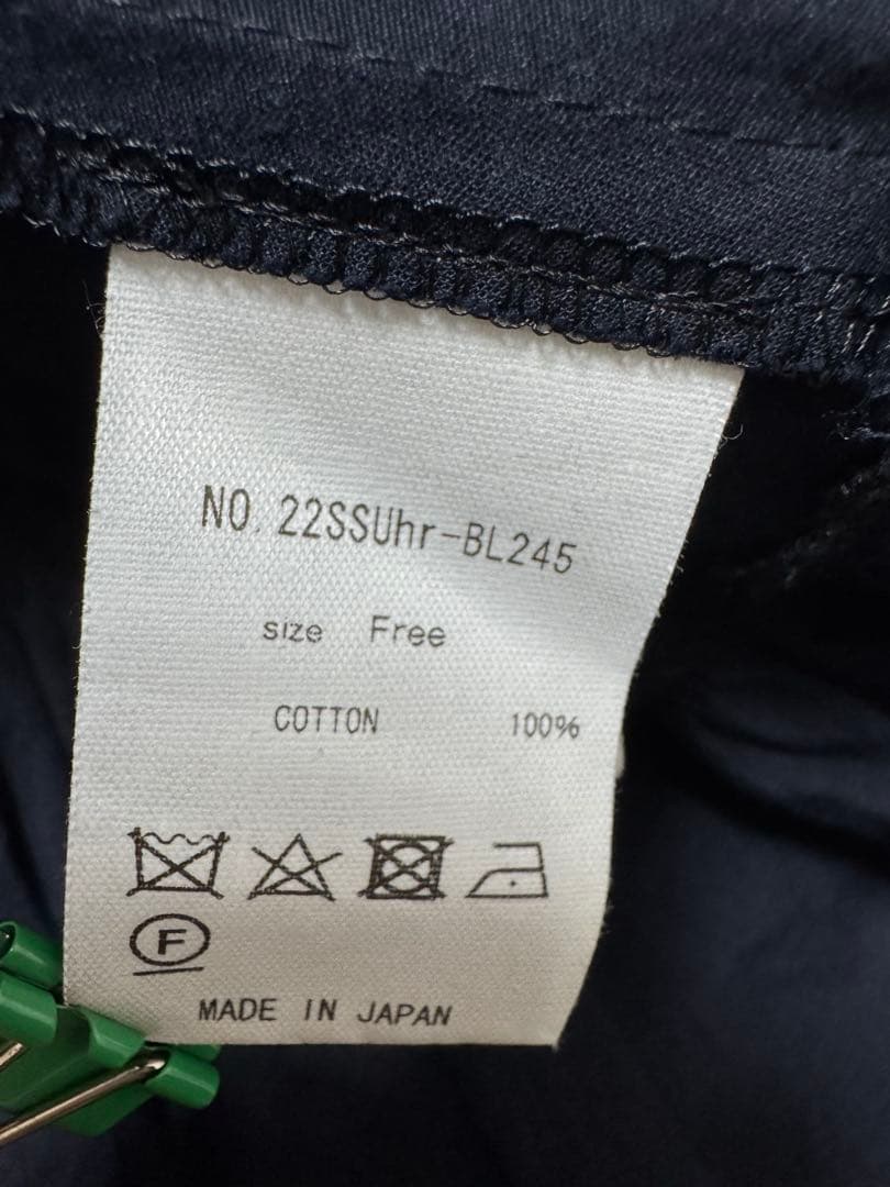 Uhr ウーア　ドットボリュームチュニック　ミニワンピース