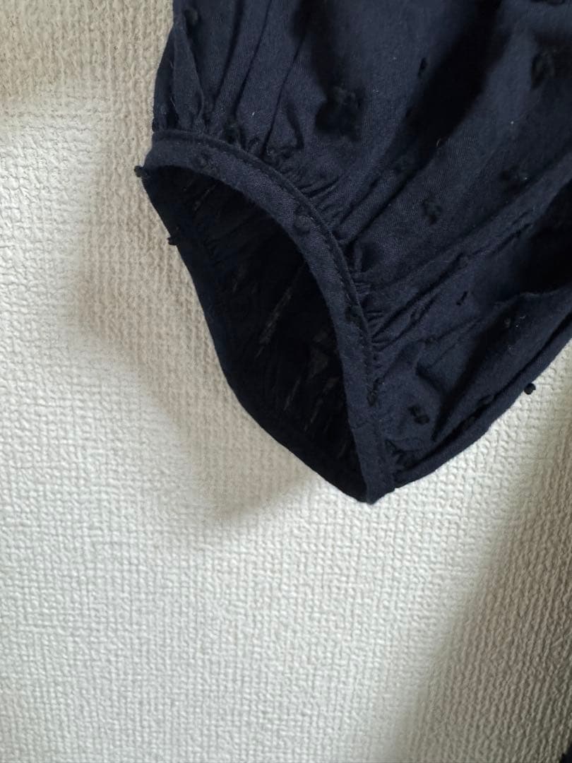 Uhr ウーア　ドットボリュームチュニック　ミニワンピース