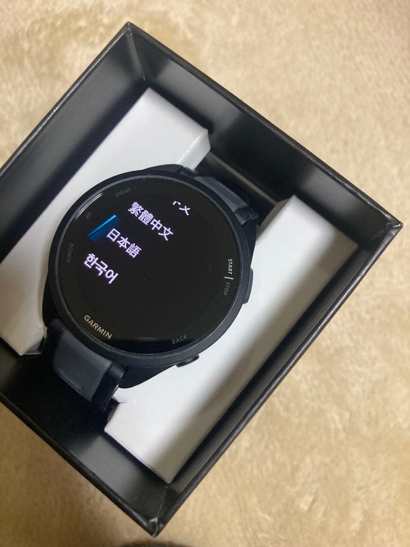 ガーミン 165forerunner garmin 超美品