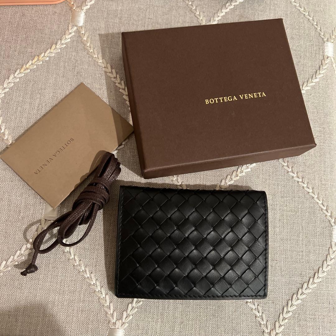 T氏　Bottega Veneta イントレチャートパスケースレザー