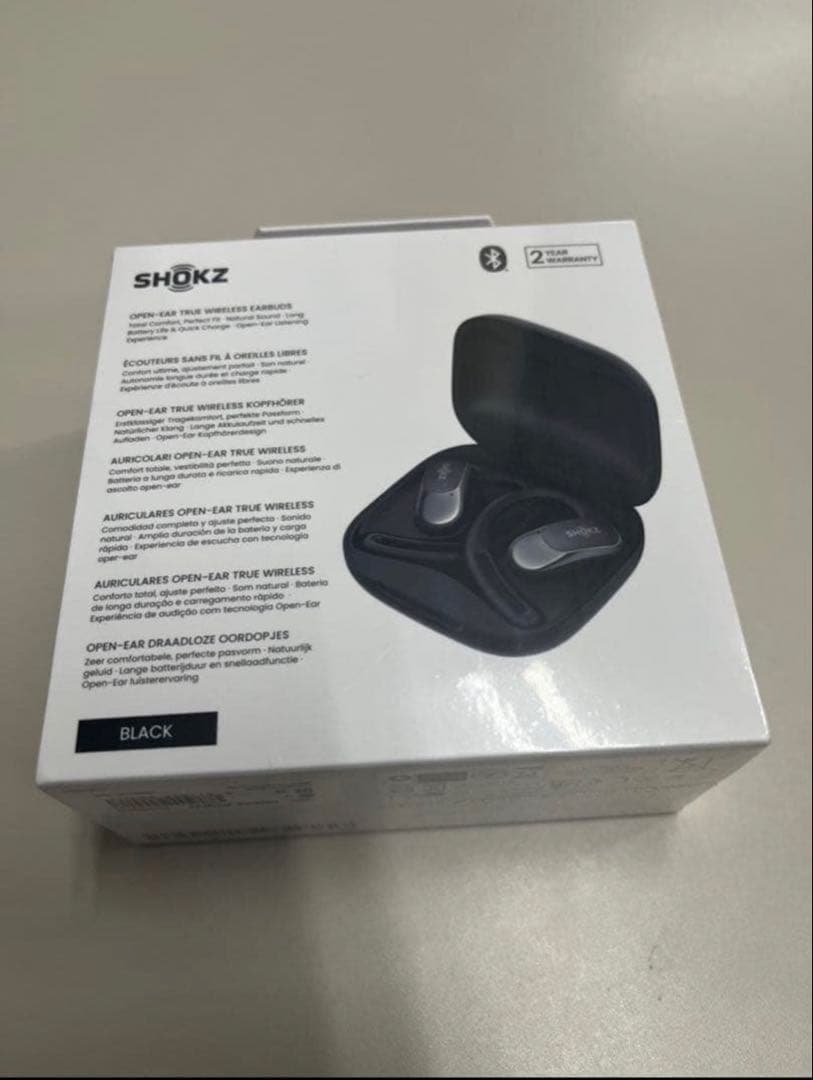 SHOKZ OPENFIT AIR ブラック