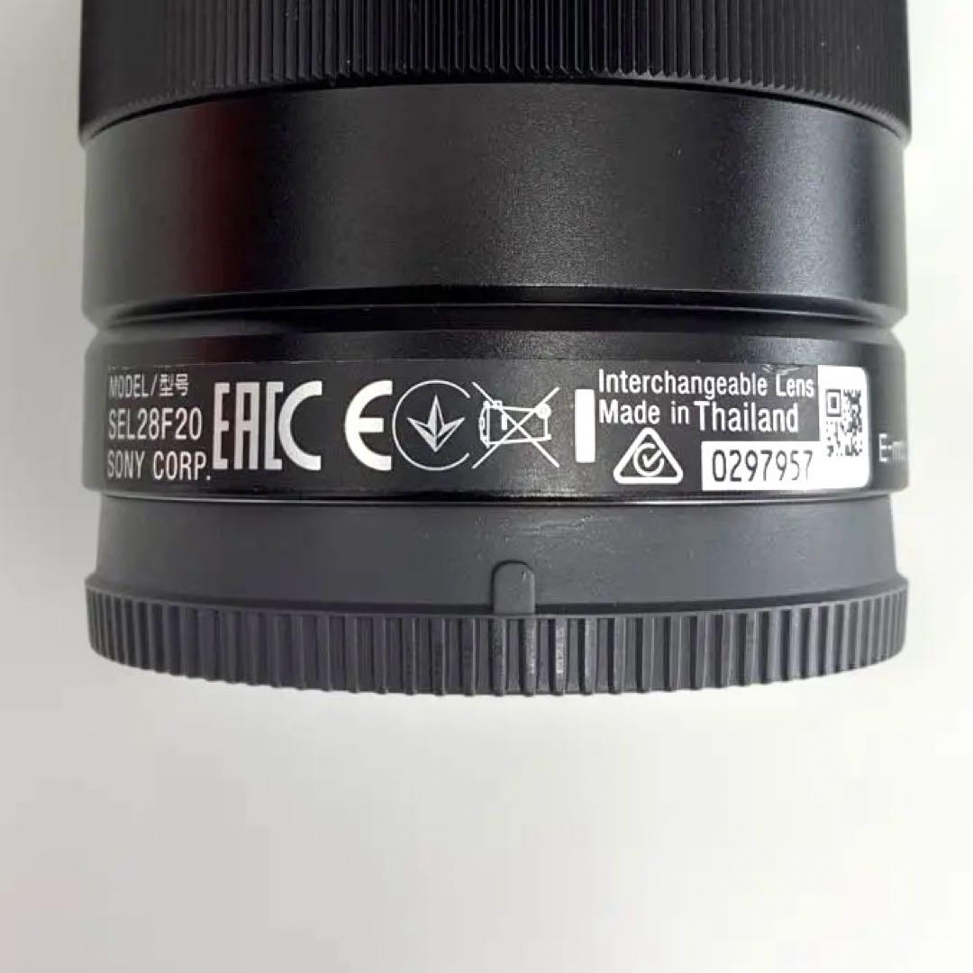 レンズ(単焦点) SONY SEL28F20 (FE28mm F2)