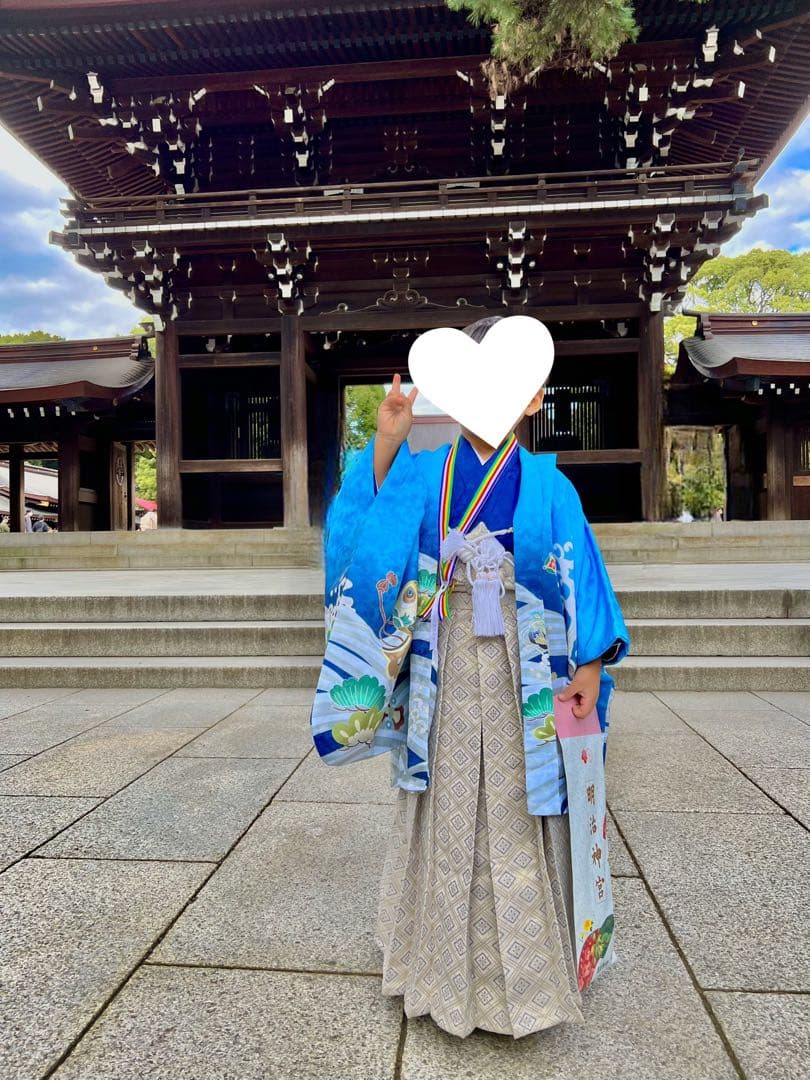 七五三 12点フルセット お宮前り 男の子 袴