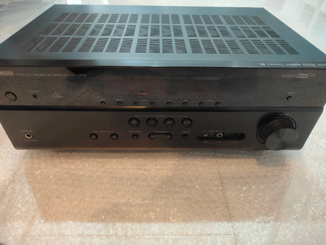 Yamaha RX-V575 AVアンプ リモコン付属　中古品