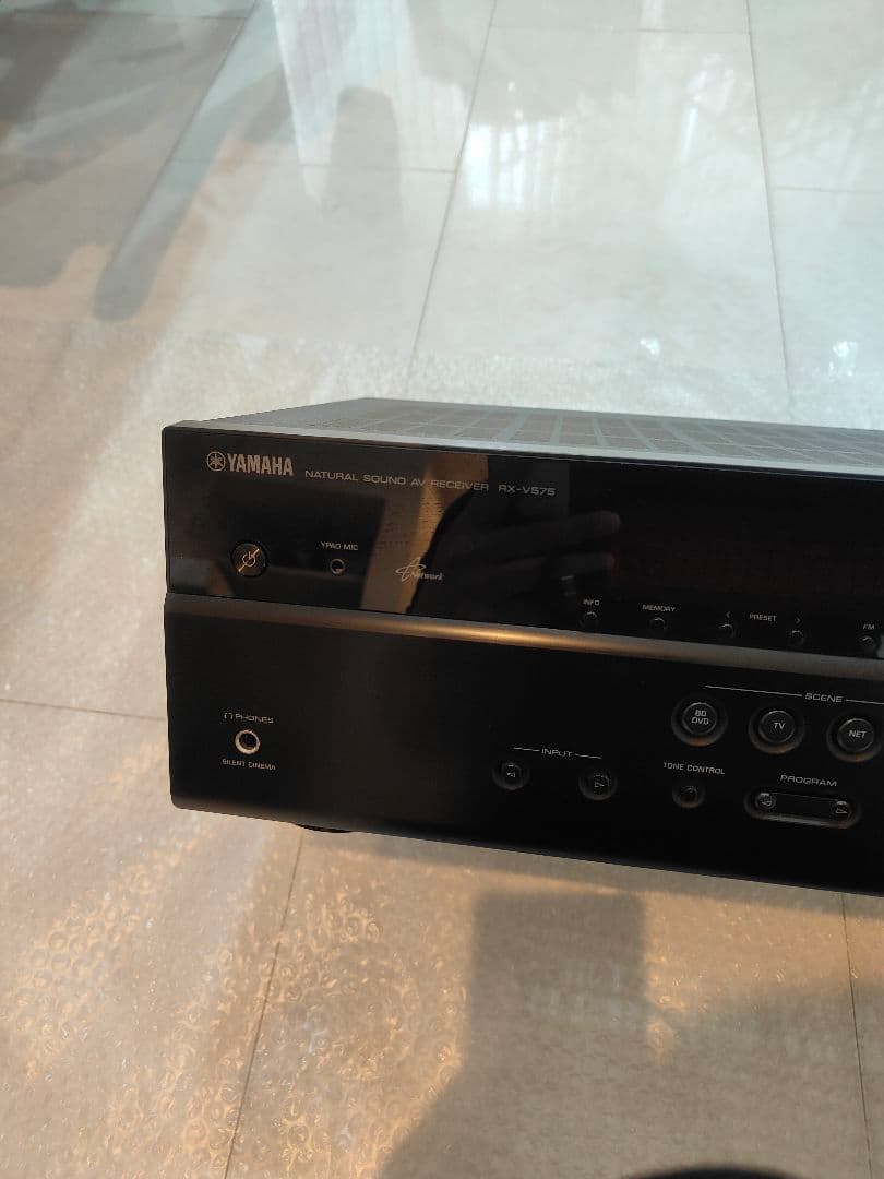 Yamaha RX-V575 AVアンプ リモコン付属　中古品