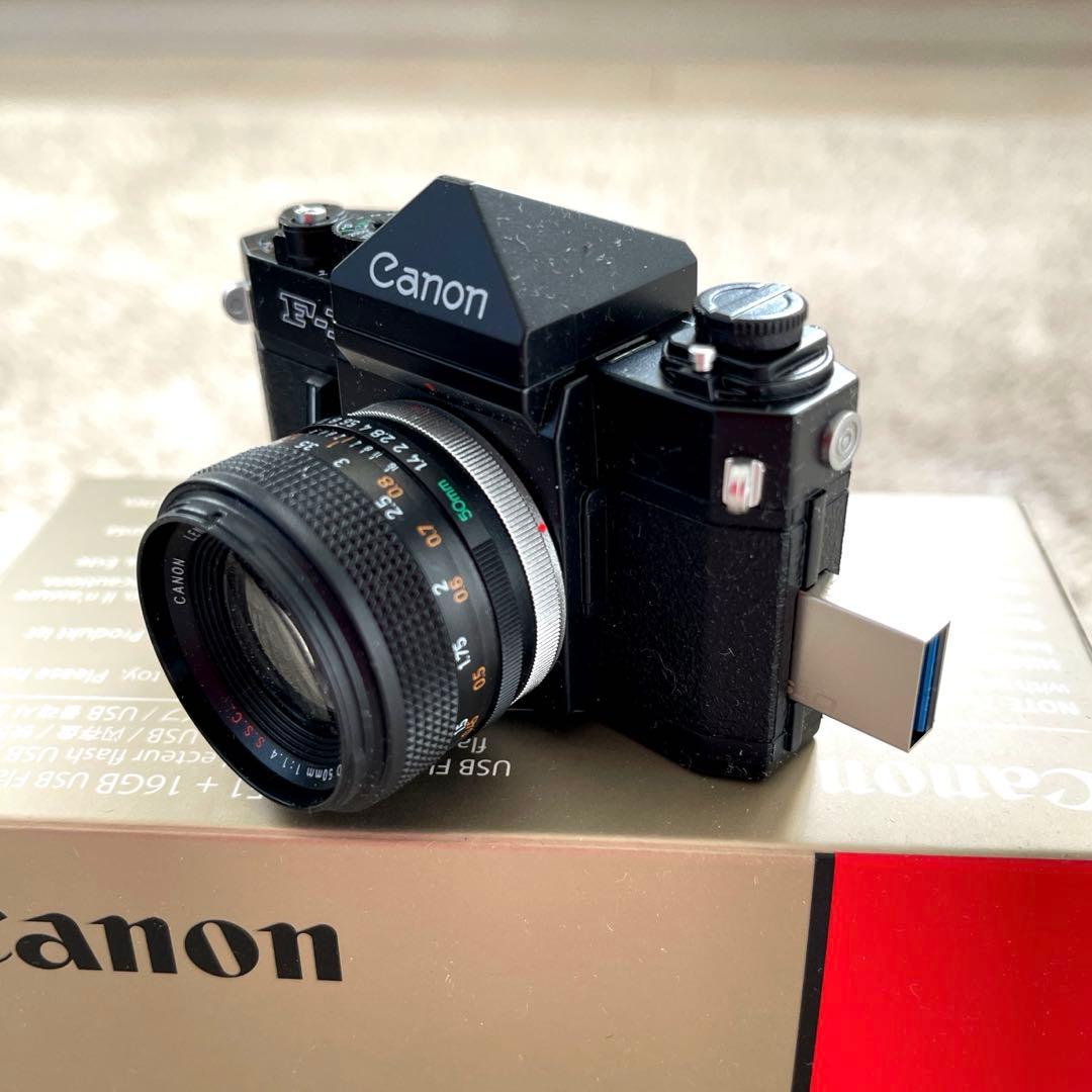 レア！Canon F-1 ミニチュアカメラ USBメモリー 16GB