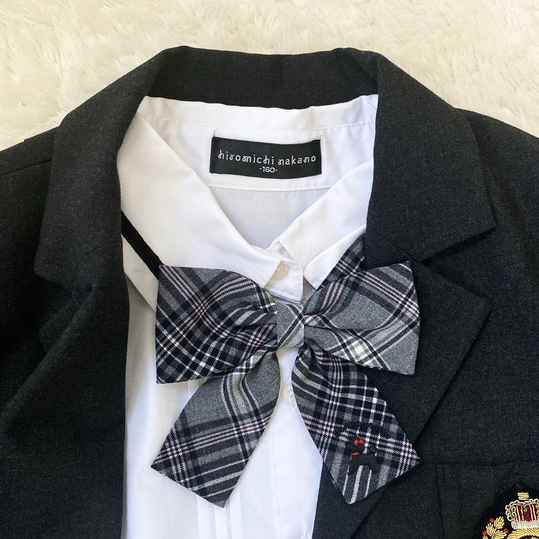 【極美品】ポンポネットフォーマルスーツセット ヒロミチナカノ ブラウス 160