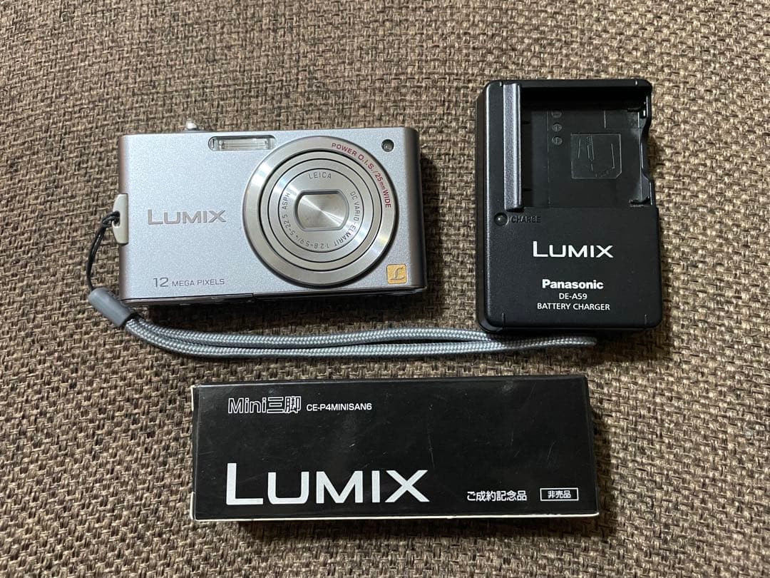 動作確認済み パナソニック LUMIX DMC-FX60 オールドコンデジ
