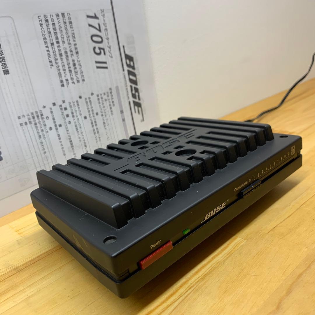 BOSE 1705Ⅱ ステレオパワーアンプ 動作品