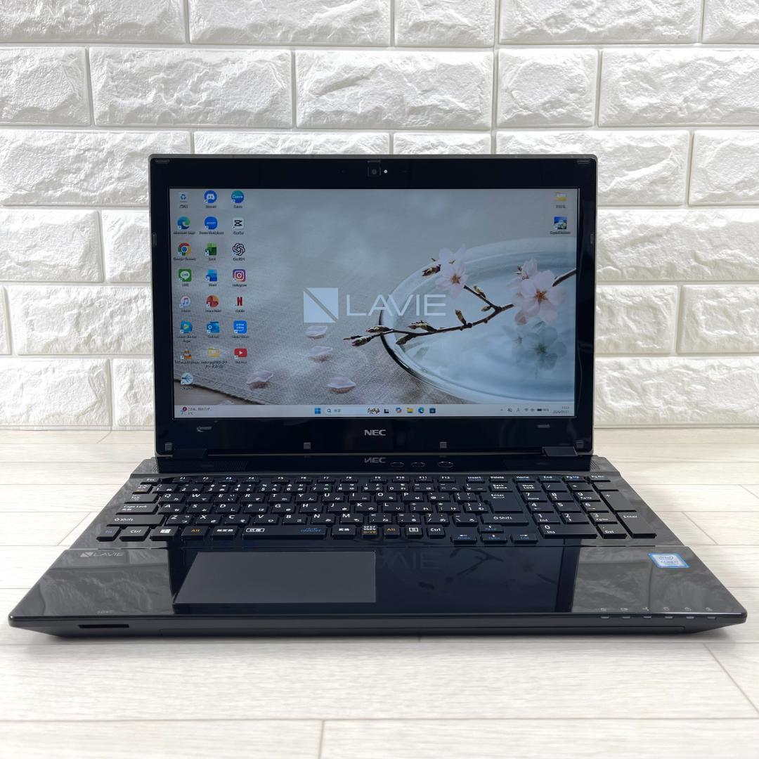 NEC i7 高速SSD512 メモリ16G Windows11 ノートパソコン