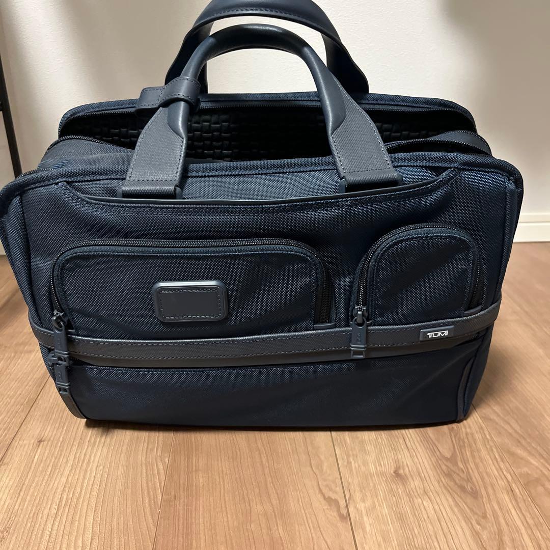 ships tumi ビジネスバッグ ネイビー