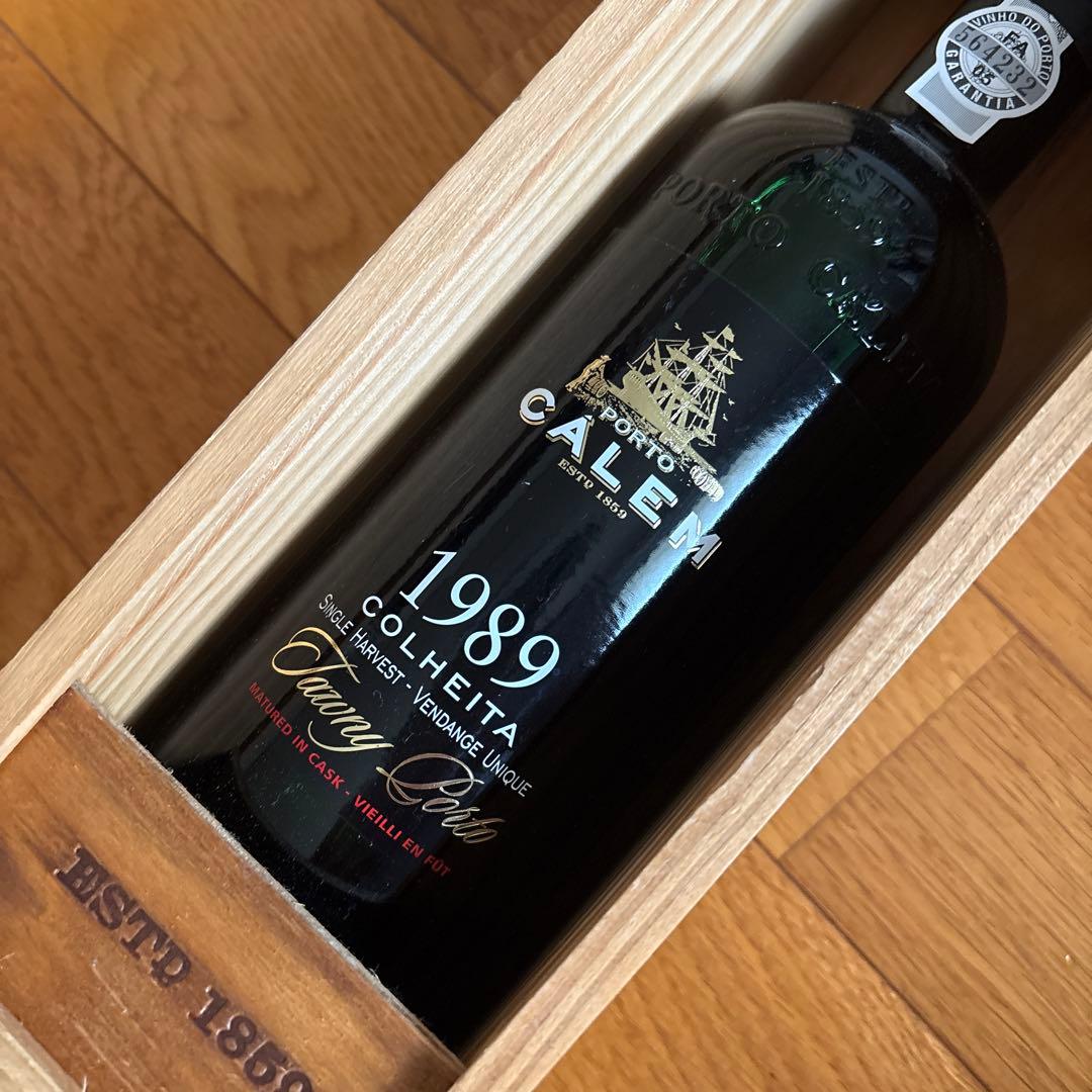 CALEM 1989 コルヘイタ ポートワイン 木箱入り