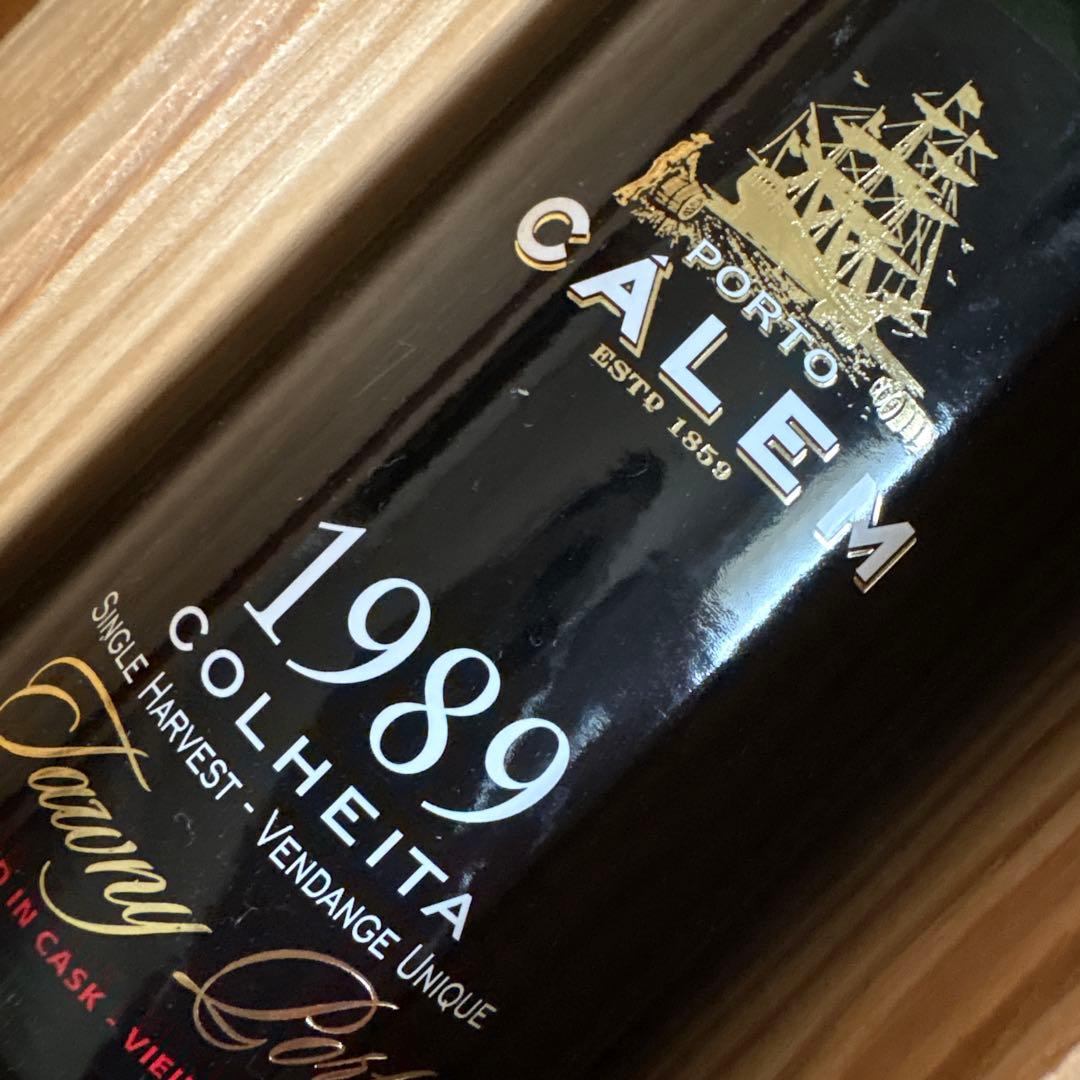 CALEM 1989 コルヘイタ ポートワイン 木箱入り