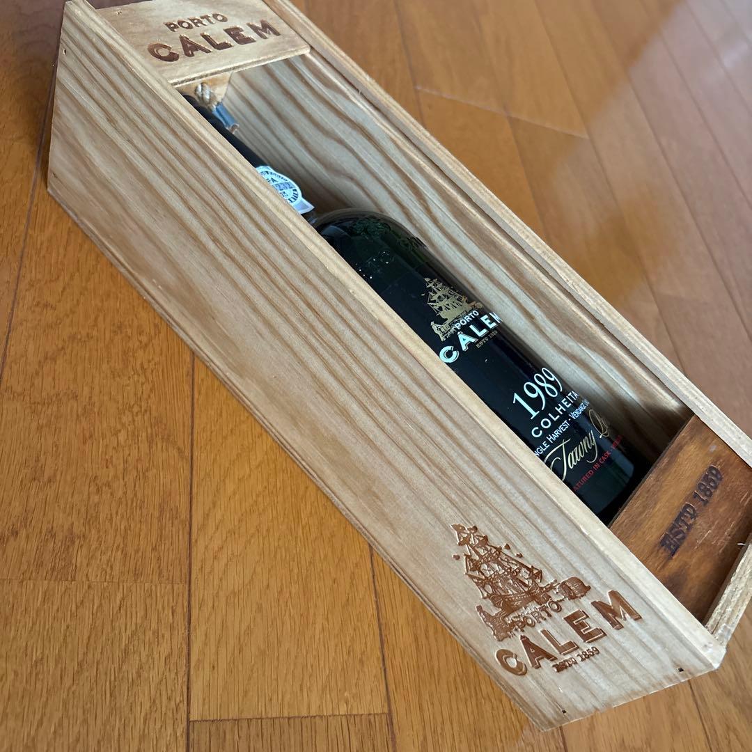 CALEM 1989 コルヘイタ ポートワイン 木箱入り