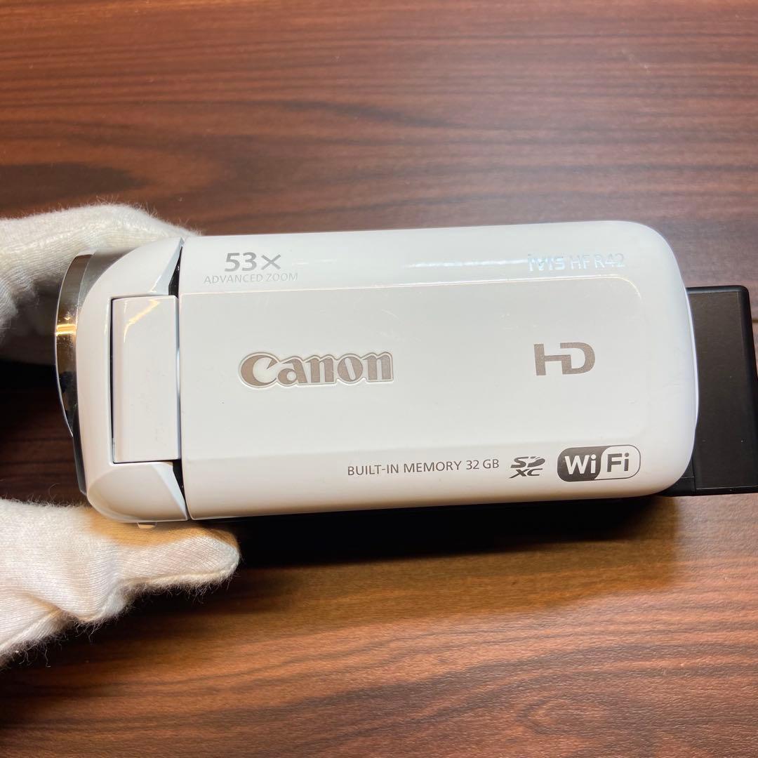 Canon デジタルビデオカメラ iVIS HF R42 ほぼ新品 3463