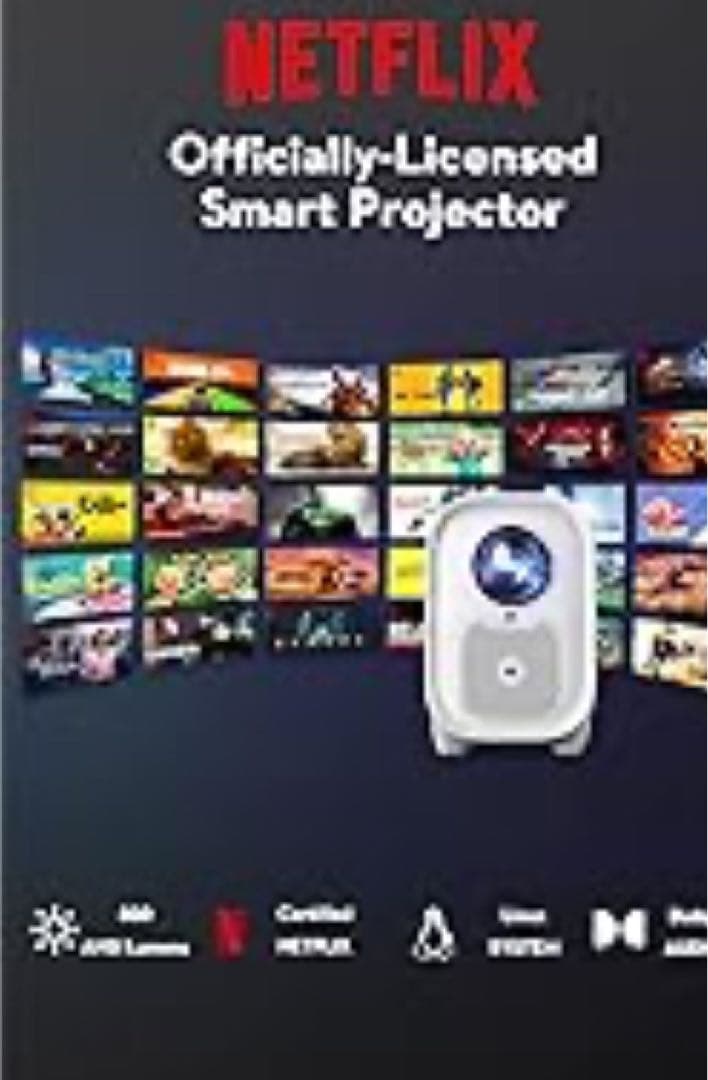 【未開封】COI-UNO5 プロジェクター Netflix認定 800ルーメン