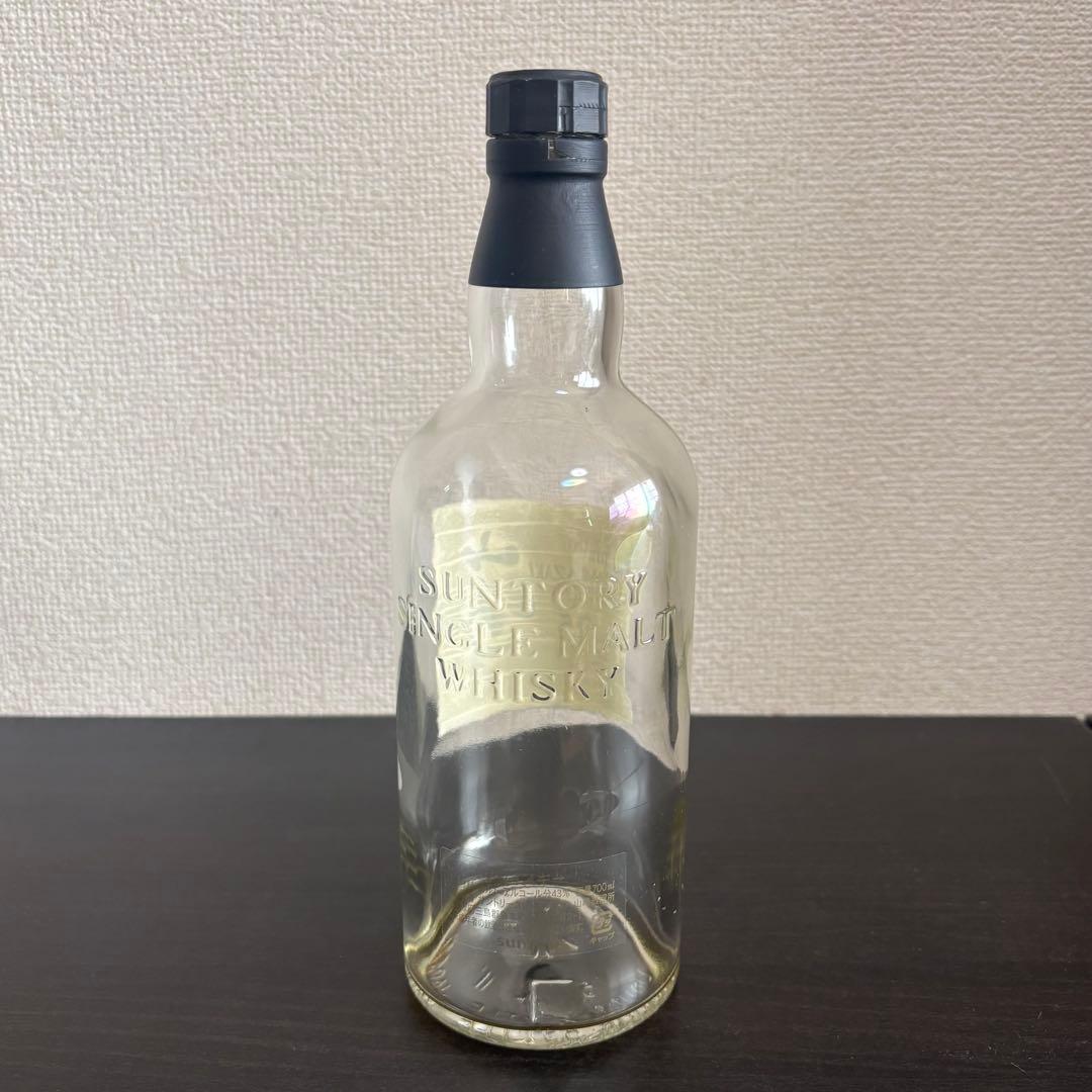 山崎 25年 シングルモルトウイスキー　空き瓶
