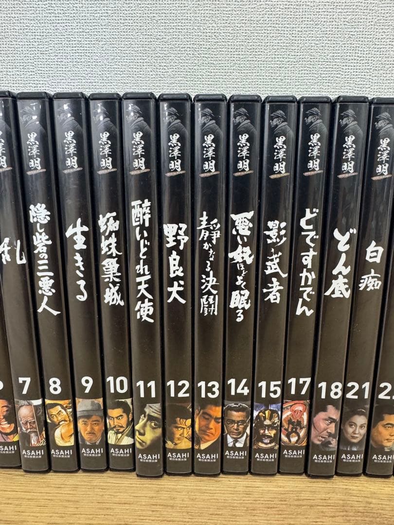 黒澤明 DVDコレクション 1〜53抜けあり 7人の侍