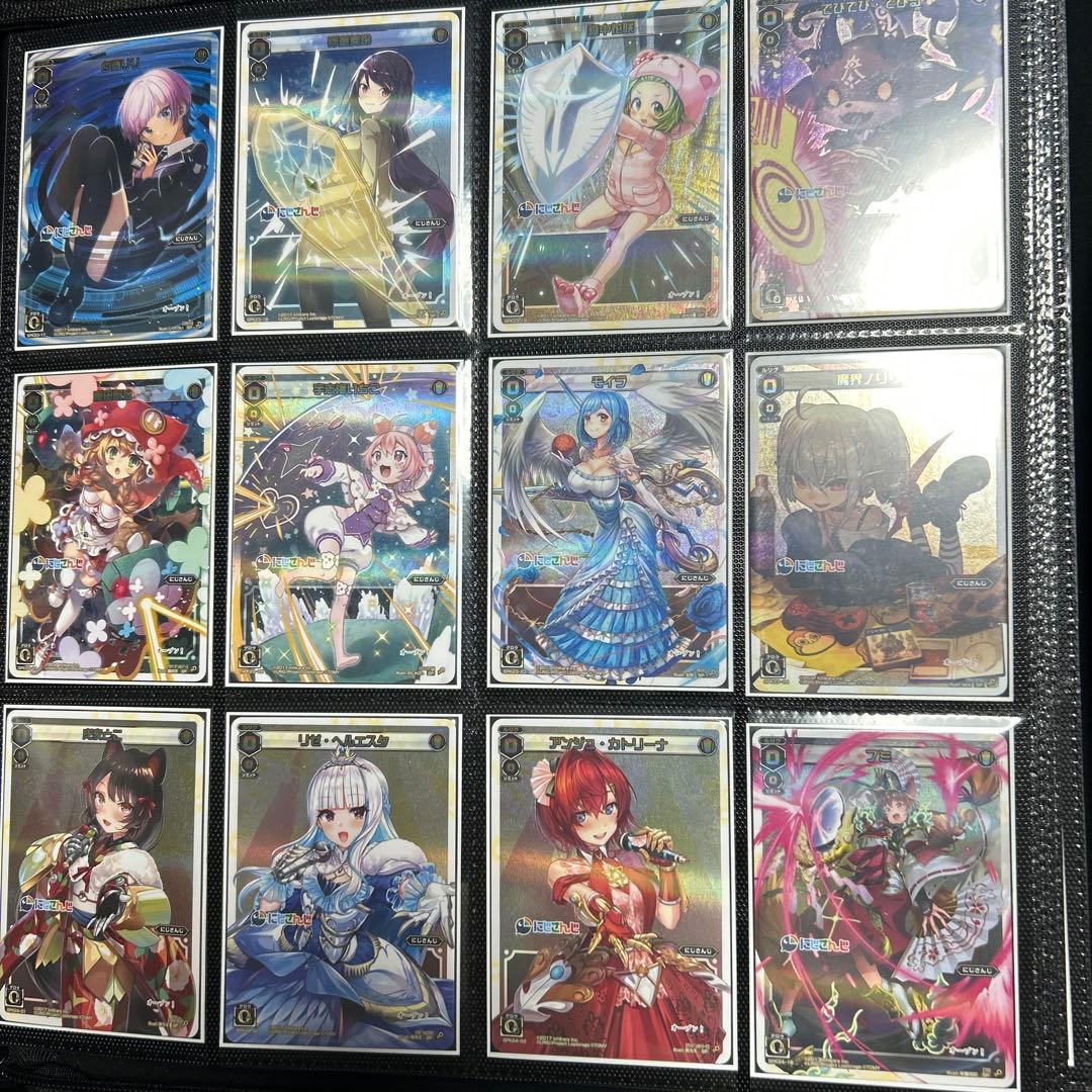 ウィクロス　にじさんじ パラレルカードセット　カードファイル